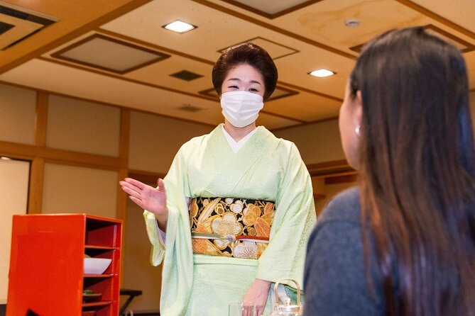 Akasaka Odori Video and Geisha Experience in Luxury Restaurant - Sample Menu and Inclusions