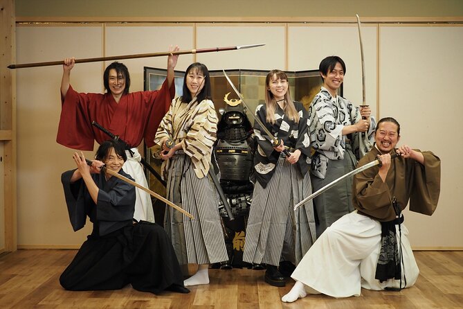 Samurai Experience (with Costume Wearing) - Directions for Participation