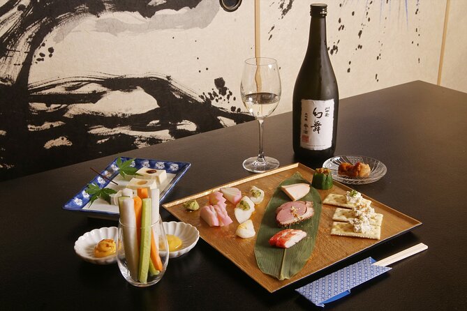 7 Kinds of Sake Tasting With Complementary Foods - Daiginjo Sake and Flavorful Complements