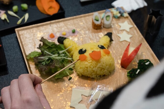 Making a Pokémon Pikachu Character Bento - Tips for Crafting Pikachus Features