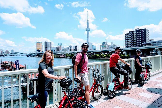 Enjoy Local Tokyo E-Assist Bicycle Tour, 3-Hour Small Group - Bike and Equipment Inclusions