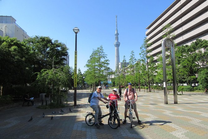 Tokyo by Bike: Skytree, Kiyosumi Garden and Sumo Stadium - Cycling Route Overview