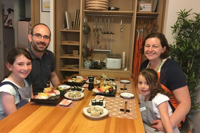 3-Hour Small-Group Sushi Making Class in Tokyo - Instructor and Materials Provided