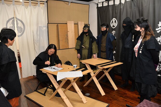 Shodo (Calligraphy) as Shinobi Samurai Culture in Tokyo, 90-min - Meeting Point Information