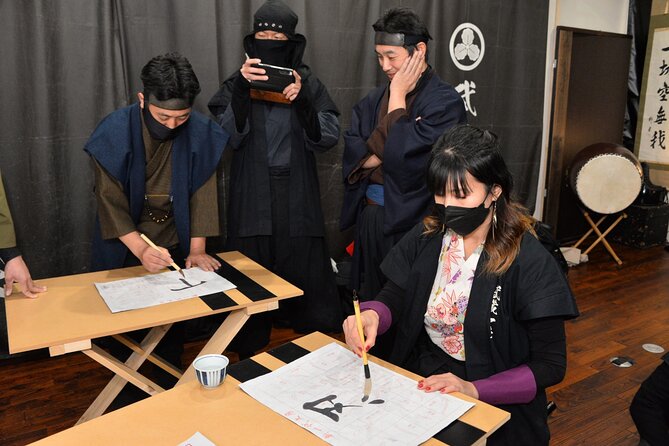 Shodo (Calligraphy) as Shinobi Samurai Culture in Tokyo, 90-min - Booking Details