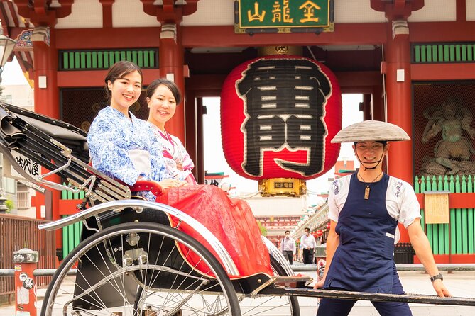 Tokyo Asakusa Rickshaw Experience Tour With Licensed Guide - Customizable Itinerary Options