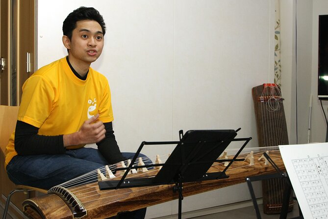 Koto Instrument Traditional Japanese Experiential Lesson - Included Amenities and Services