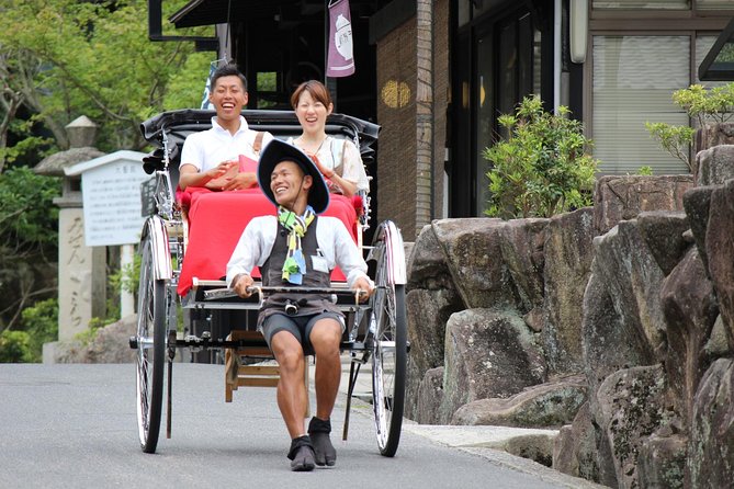 Private Miyajima Rickshaw Tour Including Itsukushima Shrine - What To Expect