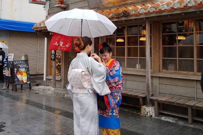 Walking Around the Town With Kimono You Can Choose Your Favorite Kimono From [Okinawa Traditional Costume Kimono / Kimono / Yukata] Hair Set & Point Makeup & Dressing & Rental Fee All - Meeting Point