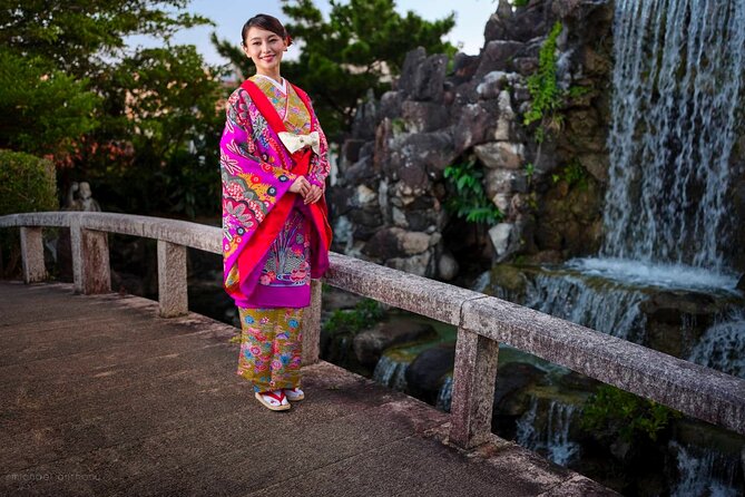 Walking Around the Town With Kimono You Can Choose Your Favorite Kimono From [Okinawa Traditional Costume Kimono / Kimono / Yukata] Hair Set & Point Makeup & Dressing & Rental Fee All - Pricing