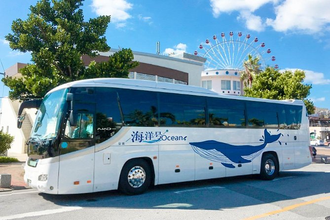 North Okinawa Bus Day Tour Manzamo Kouri Island Ocean Expo Park American Village - Transportation