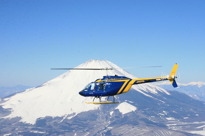 Private Fujisan Prefecture Helicopter Sky Tour With Transfer - Cancellation Policy