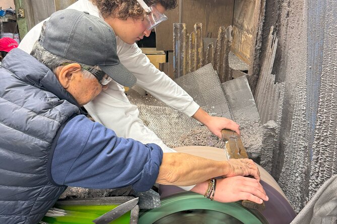 Sharpening Your Knife at a Sharpeners Factory in Osaka - Key Takeaways