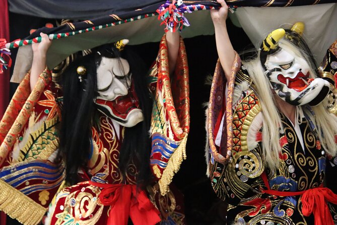 Japanese Traditional Performing Arts Iwami Kagura in Aquas - History and Cultural Significance