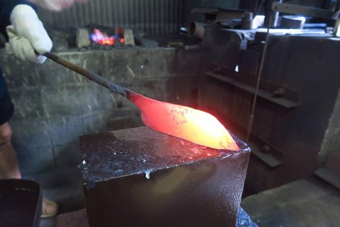 Make Your Own Kitchen Knife With a Master Blacksmith in Shimanto - Workshop Information