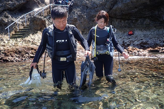 Blue Cave Experience Diving! [Okinawa Prefecture] Feeding & Photo Image Free! English, Chinese Guide Available! 1 Group With a Dedicated Instructor - Free Photos and Feeding