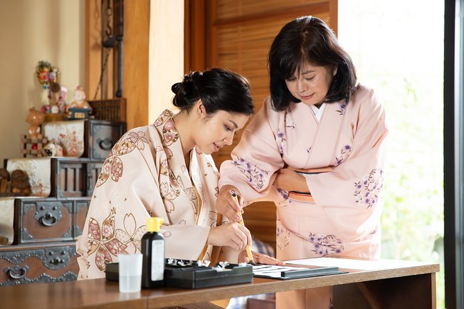 Calligraphy Experience With Simple Kimono in Okinawa - Key Takeaways