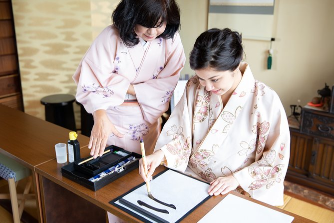 Calligraphy Experience With Simple Kimono in Okinawa - Frequently Asked Questions