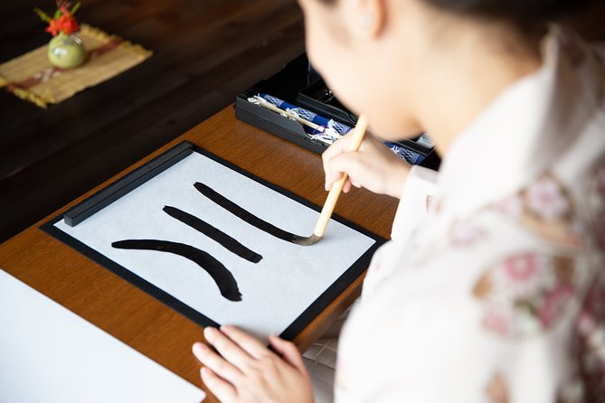 Calligraphy Experience With Simple Kimono in Okinawa - Booking Options