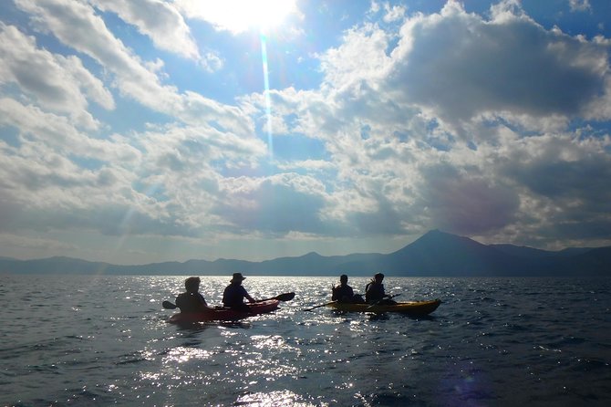 Japans No. 1 Water Quality National Lake Shikotsu, Hokkaidos First Landing Clear Kayak Tour Difficulty Level (Medium) - End Point Description