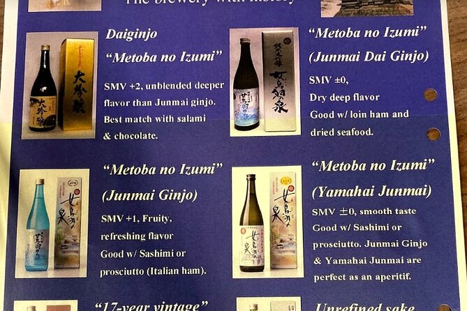 Matsumoto Sake Tasting Walking Tour in Nagano - Price & Booking