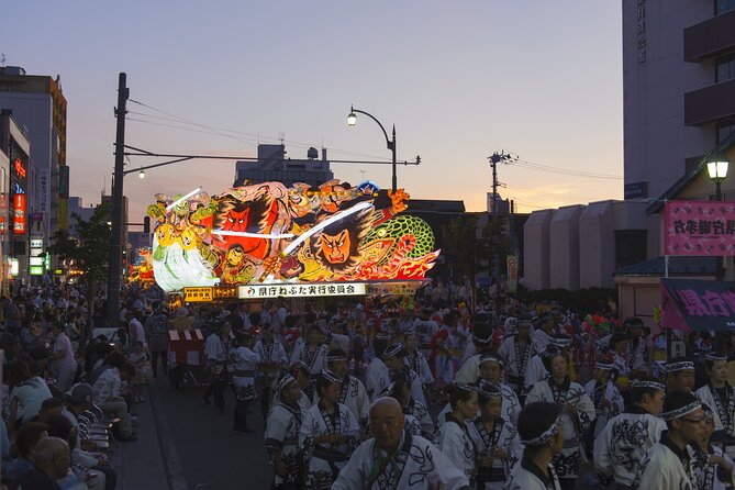 Aomori Nebuta Festival Aug5 Night/Aug7 Daytime Seat Ticket - Ticket Inclusions