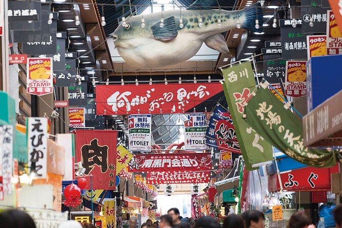 Flavors of Osaka Kuromon Market Food Tour With a Master Guide - Frequently Asked Questions