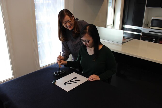 Calligraphy Art Experience Led by a Japanese Language Instructor - Gratuities and Hotel Service