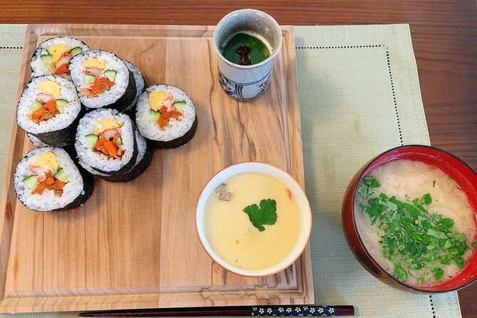 Sushi Roll and Side Dish Cooking Experience in Tokyo - Cancellation Policy and Pricing