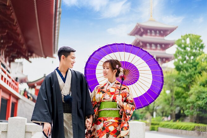 Special Price Couple (2 People) Kimono Commemorative Photo Shoot in Asakusa, Tokyo HANAYAKA Kimono & Yukata Rental Offer - Key Takeaways