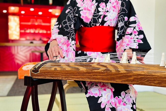 Koto Japanese Traditional Instrument Experience - FIRST SUBTOPIC: