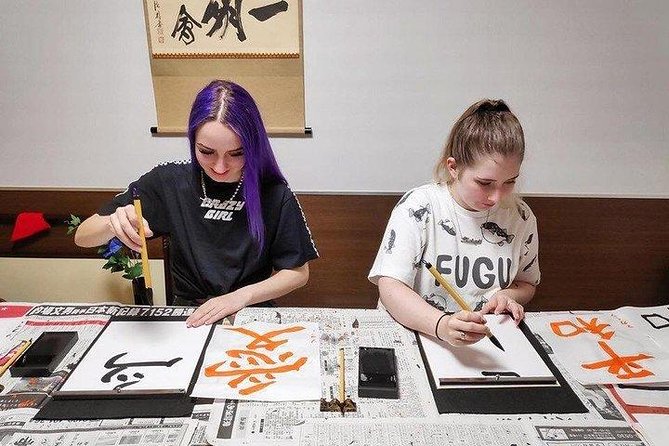 Shodo Experience (Calligraphy) at Tokyo Maikoya - Cancellation Policy