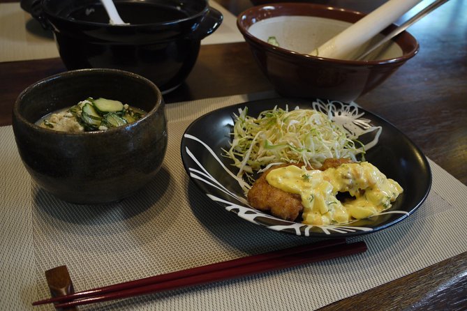 Miyazakis Local Cuisine Experience Lets Make Cold Soup and Chicken Nanban! Super Local Food Cooking! - Directions