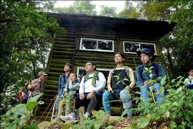 Hike Rope Ladders Miyazaki Japan - Rest Stops at Cabin and Shrine