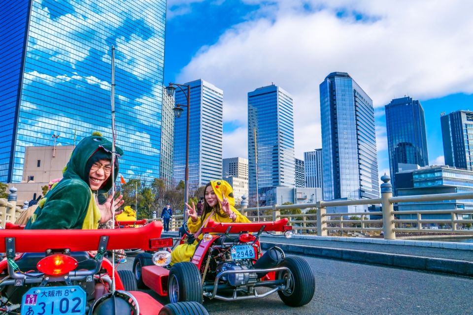 Osaka: Street Kart Experience on Public Roads - Booking Information