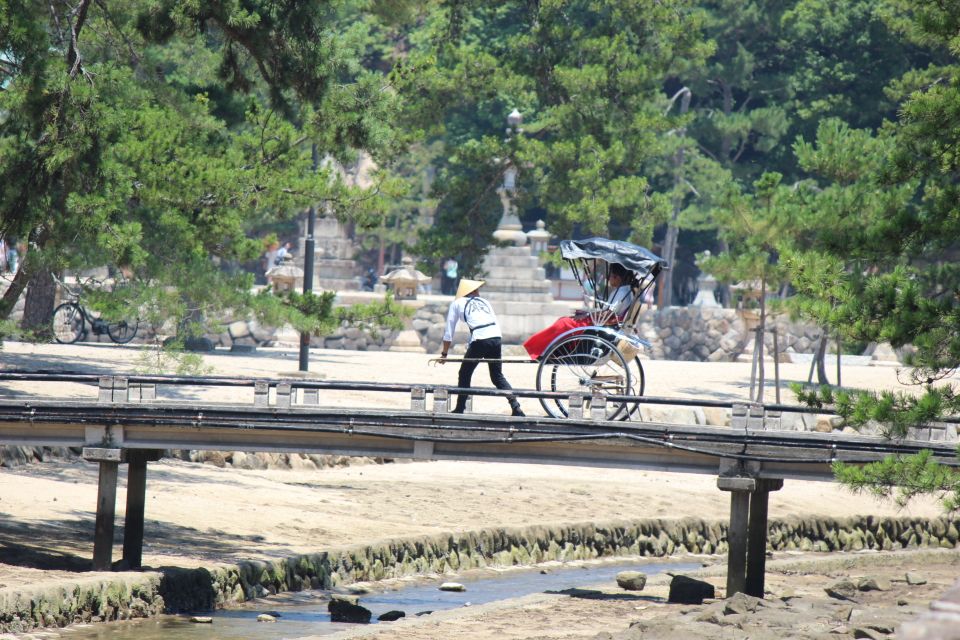 Miyajima: Private Rickshaw Tour to Itsukushima Shrine - Tour Features and Highlights