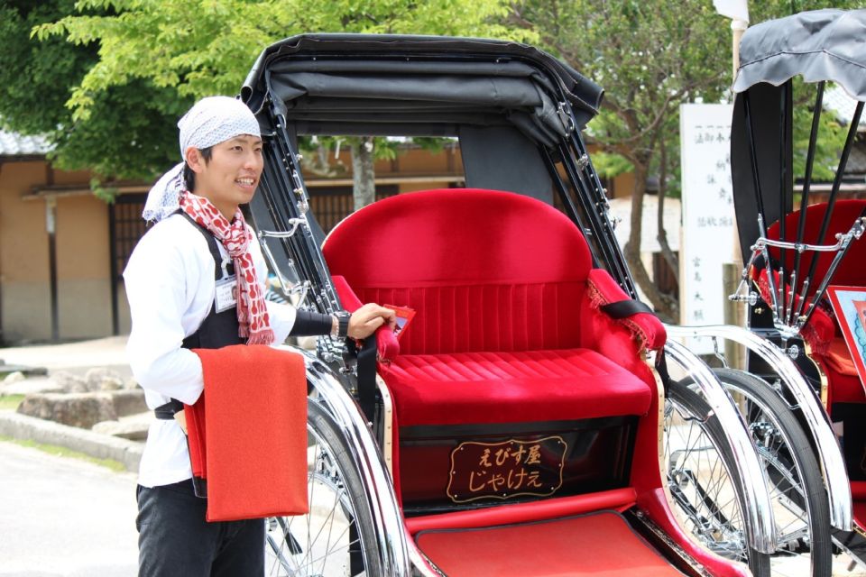 Miyajima: Private Rickshaw Tour to Itsukushima Shrine - Recent Review Example