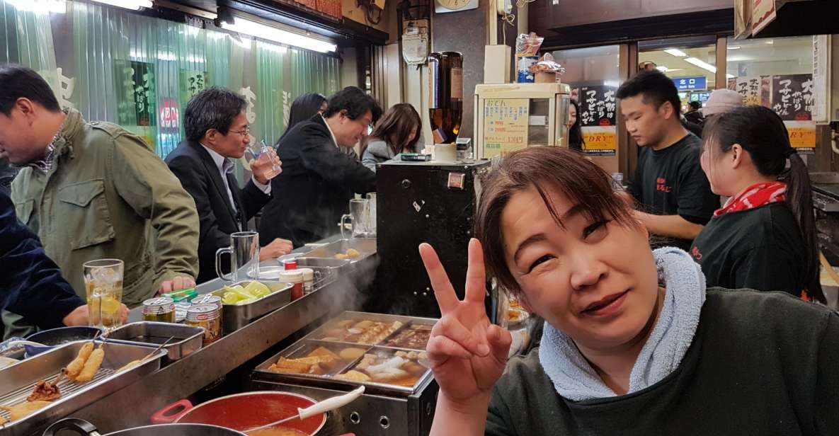 Osaka: Tenma and Kyobashi Night Bites Foodie Walking Tour - Tour Highlights