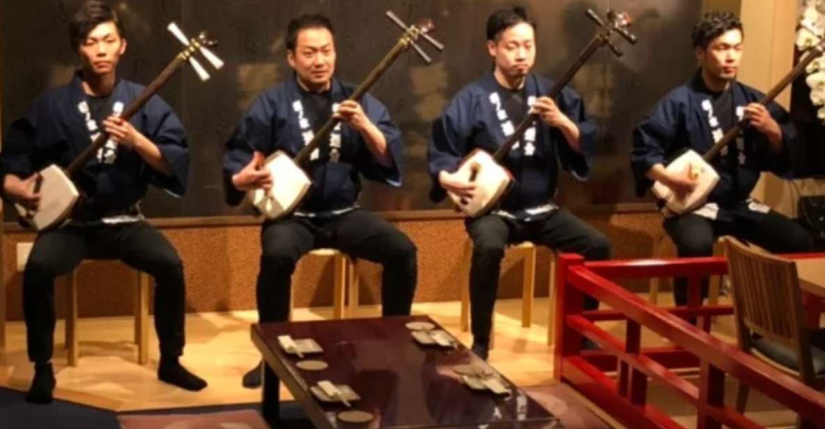 Tokyo: Traditional Asakusa Music Show With Dinner - Inclusions