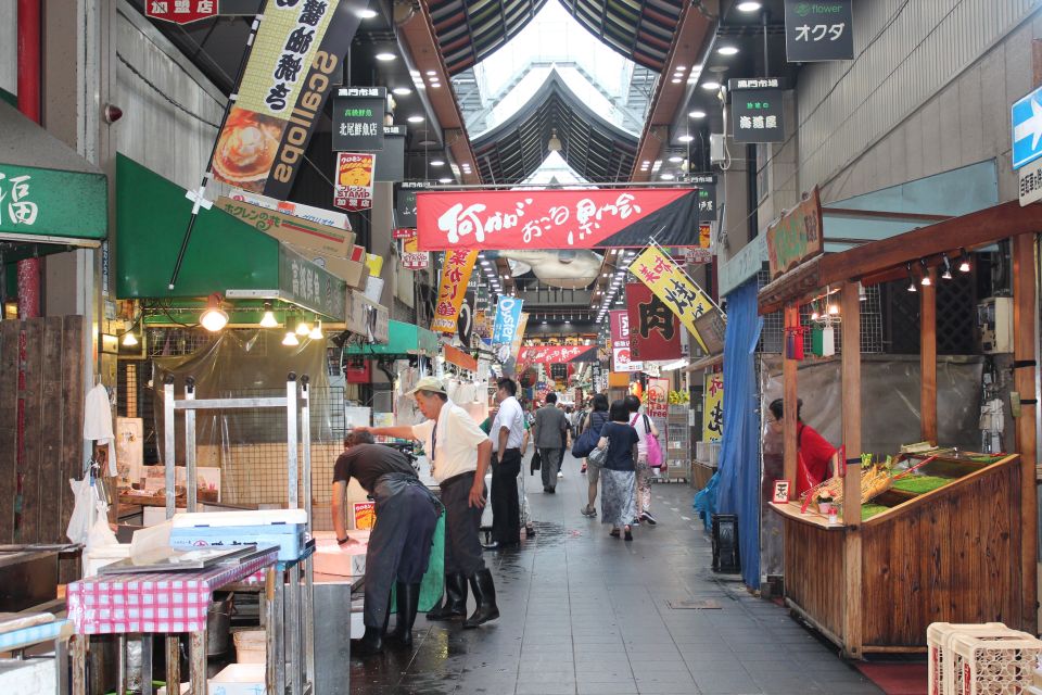 Osaka: Kuromon Market Food Tour With Tastings - Market Highlights