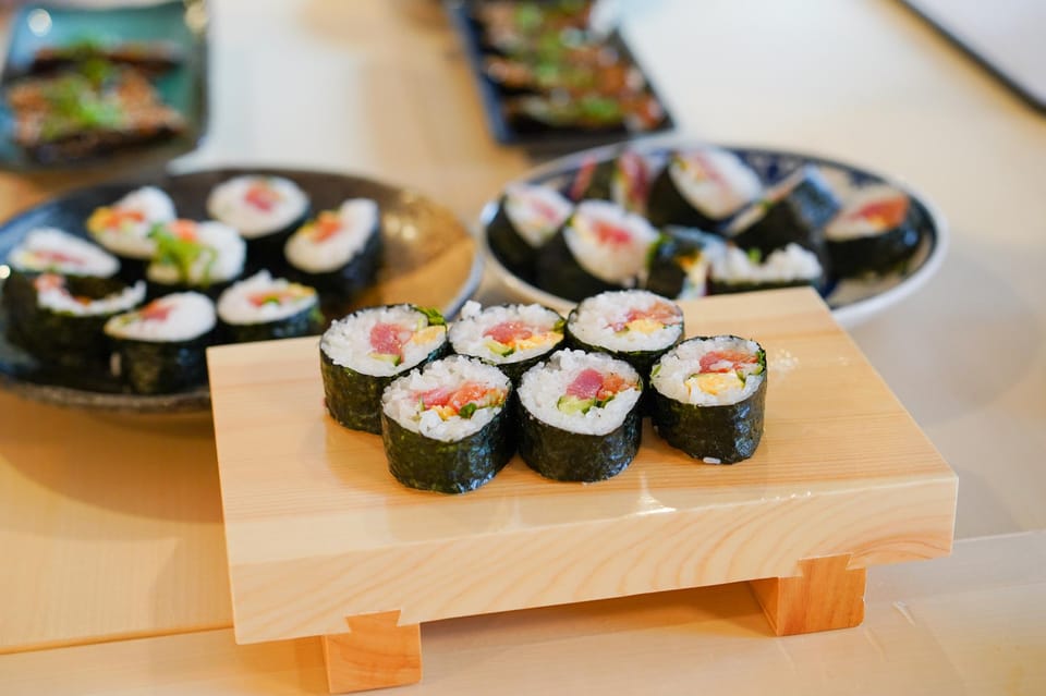 Tokyo: Sushi Cooking Class With Sake Tasting - Inclusions and Cancellation Policy