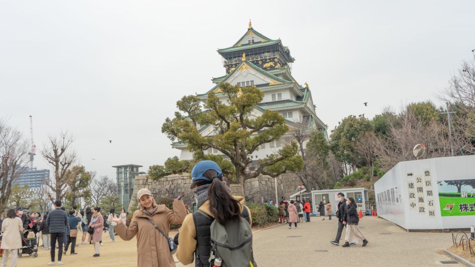 Osaka: Guided City Highlights Bike Tour With Lunch - Directions