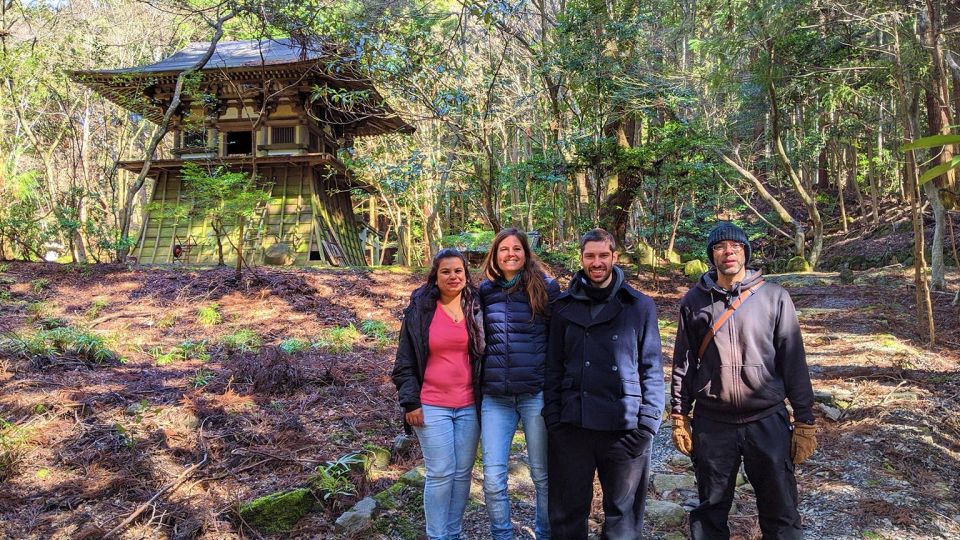 Nara: Heart of Nature Temple, Forest, & Waterfall Bike Tour - Highlights