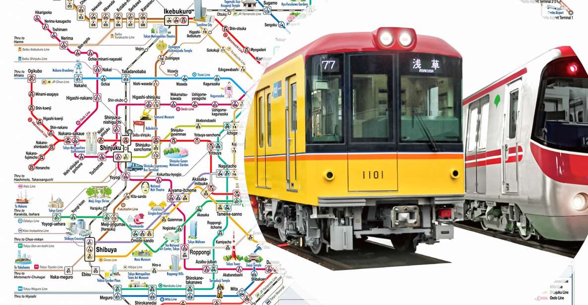 Tokyo: 24-hour, 48-hour, or 72-hour Subway Ticket - Validity and Accessibility Details