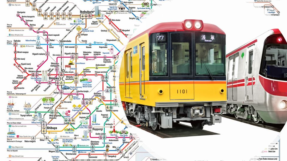 Tokyo: 24-hour, 48-hour, or 72-hour Subway Ticket - Coverage and Popular Destinations