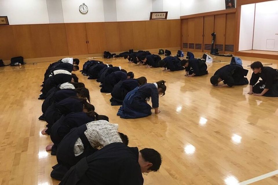 Osaka: Kendo Workshop Experience - Important Information