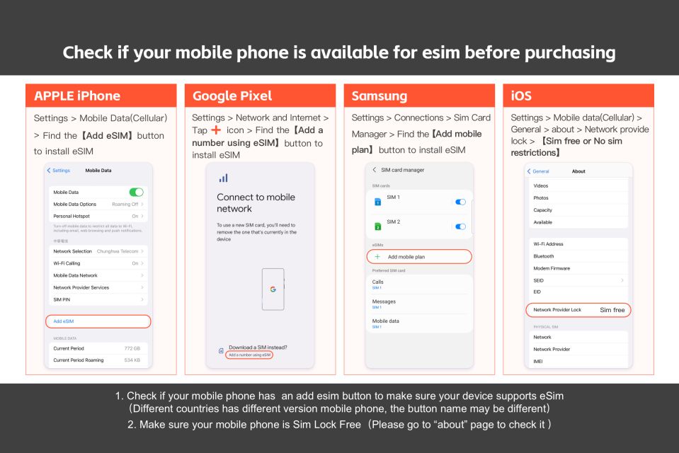 Japan: Esim Mobile Data Plan - Customer Reviews and Recommendations