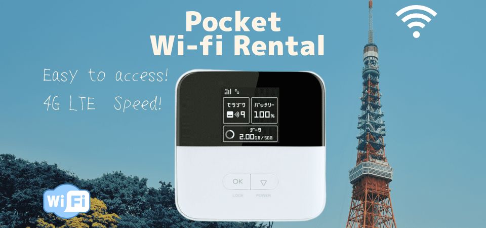 Japan: Unlimited Wifi Rental With Airport Post Office Pickup - Inclusions