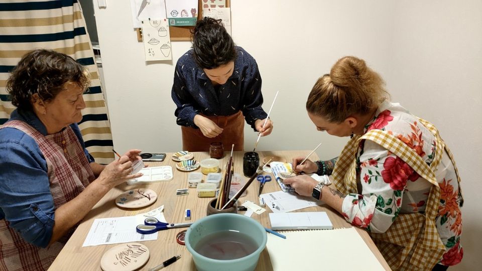 Osaka: Private Ceramic Painting Workshop - Workshop Directions