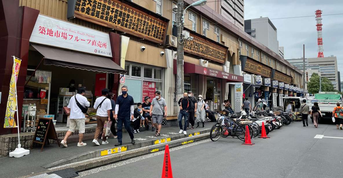 Tsukiji: Outer Market Walking Tour & Sake Tasting Experience - Experience Description